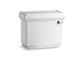 Kohler® 4433-RA-0 Memoirs® Toilet Tank, 1.28 gpf, 3-1/4 in Right Hand Lever Flush, White