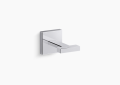 Kohler K-23290-CP Square Robe Hook - Polished Chrome