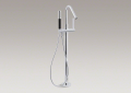 Kohler 994-4-CP Floor-Mount Bath Filler