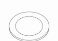 Kohler® 39924 Washer, 1-5/16 in ID x 1-7/8 in OD, For Use With Model K-7304 Triton Widespread Lavatory