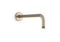 Kohler® 27126-BV Occasion® Wall Mount Rainhead Arm, 14 in L Arm, Metal Arm, 1/2 to 14 NPT Connection