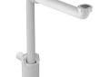 DURAVIT 0050760000 Space Saving Siphon, For Use With Vanity Unit, 1-1/4 in, Plastic, White, Import