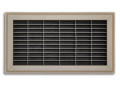 TRUaire™ 154R06X12 1-Way Return Air Floor Grille, 6 in W x 12 in H, 185 to 450 cfm, Steel, Powder Coated, Import