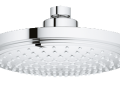 GROHE 27492000 Shower Head, Euphoria Cosmopolitan 180, 2.5 gpm Flow Rate, 1 Sprays, 7-1/16 in Dia Head, Import