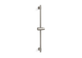 Kohler® 98341-BN Awaken® Shower Slidebar, 24 in L Bar, 27-1/2 in OAL x 2-1/2 in OAD, Metal, Vibrant® Brushed Nickel