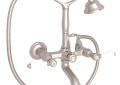 Rohl® A1401LPSTN Rohl Multiple Collections Traditional Low Level Single Tub Filler, 1.8 gpm Flow Rate, Satin Nickel