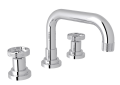 Rohl A3318IWAPC-2 Campo U-Spout Widespread Bathroom Faucet - Polished Chrome