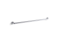 Kohler® 14565-S Contemporary Grab Bar, 44-13/16 in L x 1-1/4 in Dia, Polished Stainless Steel, Metal