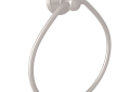Perrin & Rowe U.6634STN Georgian Era Towel Ring Double Wall Mount, Import