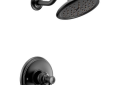 Moen® UT3312EPBL UT3312 Pressure Balanced Shower Trim, 1.75 gpm Shower, Matte Black