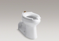 Kohler® 4352-0 Anglesey® Toilet Bowl, White, Elongated Shape, 4 in Rough-In, 17 in H Rim, 2-1/8 in Trapway