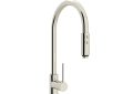 ROHL LS57L-PN-2 Pirellone Side Lever Pulldown High Spout Kitchen Faucet - Polished Nickel