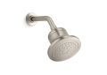 Kohler(R) K-33631-Y-BN Cinq(TM) Round Single-Function Filtered Showerhead, 2.5 GPM - Vibrant Brushed Nickel