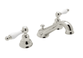 Rohl AC102OP-PN-2 Arcana C-Spout Widespread Bathroom Faucet - Polished Nickel