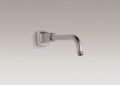 Kohler® 16280-BN Margaux® Wall Mount Shower Arm and Flange, 10-5/8 in L x 3-15/16 in W Arm, 1/2 in NPT