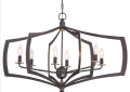 Minka 4376-579 Middletown - 6 Light Chandelier - Downton Bronze