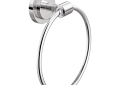 Moen® DN0786CH Iso™ Towel Ring, 6 in Dia Ring, 7.22 in OAH 2.42 in OAD, Aluminum, Import