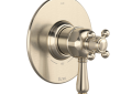 Rohl TTD23W1LM-STN 1/2" Thermostatic & Pressure Balance Trim with 3 Functions (Shared) with Lever Handle - Satin Nickel