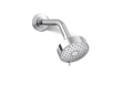 Kohler® 72418-G-CP Awaken® G90 Contemporary Multi-Function Showerhead, 1.75 gpm Max Flow, 3 Sprays, Wall Mount, 3-9/16 in Dia x 2-13/16 in H Head