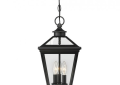 Savoy House Lighting 5-146-BK Ellijay 3-Light Outdoor Hanging Lantern in Black