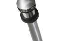 Native Trails DR130-BN Push-To-Seal Dome Drain, 1-1/2 in Nominal, Brushed Nickel, Metal Drain