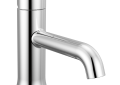 DELTA® 559LF-LPU Trinsic® Centerset Lavatory Faucet, Commercial, 1.2 gpm Flow Rate, 2-3/8 in H Spout, 1 Handles, 1/3 Faucet Holes, Polished Chrome, Function: Traditional