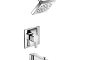 Moen TS2713 90 Degree Posi-Temp Tub and Shower Valve Trim - Chrome