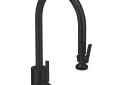 Waterstone 5800-MB-CLZ Contemporary PLP Pulldown Faucet Lever Sprayer - Matte Black