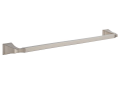 DELTA® 75124-SS Dryden™ Towel Bar, 24 in L Bar, 3-1/8 in OAD x 1-3/4 in OAH, Brass, Stainless Steel, Import