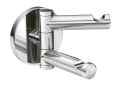 Moen® YB0402CH Align™ Swiveling Double Robe Hook, (2) Hooks, 2.6 in OAH 3.98 in OAW 1.14 in OAD, Import