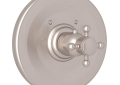 ROHL A4914XMSTN Thermostatic Trim Plate without Volume Control - Satin Nickel