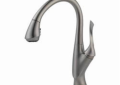 Brizo® 63052LF-SS Belo® Kitchen Faucet, 1.8 gpm Flow Rate, Stainless Steel, 1 Handles, 1 Faucet Holes, Function: Traditional, Domestic, Commercial