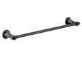 Moen® YB0518BL Colinet™ Towel Bar, 18 in L Bar, 2 in OAH x 3-5/8 in OAD, Stainless Steel/Zinc, Import