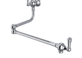 ROHL U.4799LS-APC-2 Wall Mount Swing Arm Pot Filler - Polished Chrome