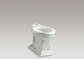 Kohler® 4380-NY Memoirs® Toilet Bowl, Dune, Elongated Shape, 12 in Rough-In, 2-1/8 in Trapway