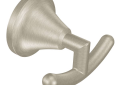 Moen YB5803BN Icon Double Robe Hook - Brushed Nickel