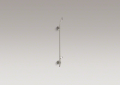 Kohler® 45905-BN HydroRail® Bath/Shower Column, Wall Mount Installation