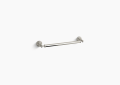 Kohler® 13108-SN Towel Bar, Pinstripe®, 18 in L Bar, 3-5/16 in OAD x 2-1/4 in OAH, Metal, Vibrant® Polished Nickel