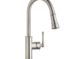 Elkay® LKEC2031LS Explore™ Low Flow Kitchen Faucet, 1.5 gpm Flow Rate, Pull-Down Spout, Lustrous Steel, 1 Handles, 1 Faucet Holes, Import
