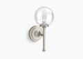 Kohler K-31761-SC01-BNL Bellera(TM) One-Light Sconce - Brushed Nickel