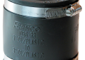 Fernco® 1056-33 Flexible Pipe Coupling, 3 in Nominal, Cast Iron/Plastic End Style, PVC, Domestic