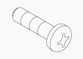Kohler K-76538 8-32 X .625 Screw
