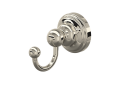 ROHL U.6921PN Edwardian Wall Mount Single Robe Hook - Polished Nickel