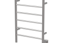 Amba® JSP Jeeves Straight Drying Rack, Hardwired, 6 Bars, Polished Stainless Steel, 21-1/4 in W 31-3/4 in H