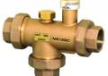 Honeywell MX129LF/U 1-1/2 inch FIPS Thermostatic Mixing Valve with Union Connections
