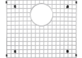 Blanco 223190 Sink Grid With Protective Bumpers and Feet, 16-7/16 in L x 15-7/16 in W