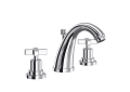 ROHL A1208XMAPC-2 Lombardia C-Spout Widespread Bathroom Faucet - Polished Chrome