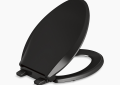 Kohler K-4636-RL-7 BLK Cachet(R) ReadyLatch(R) Quiet-Close(TM) Elongated Toilet Seat - Black Black