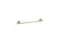 Kallista P34601-00-ULB Towel Bar, 18" Bellis(R) - Unlacquered Brass