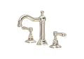 Rohl A1409LMPN-2 Acqui Two Handle Widespread Bathroom Faucet - Polished Nickel